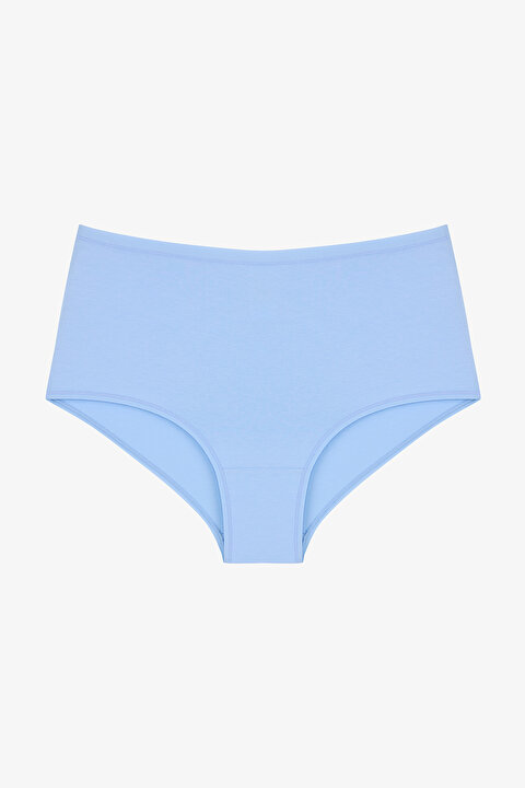 Blue Dream Pamuklu 3lü Highwaist Çok Renkli Slip Külot - 4