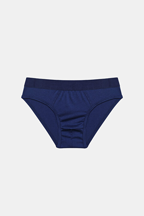 Erkek Çocuk Camouflage Lacivert 5'li Çocuk Slip Külot - 6