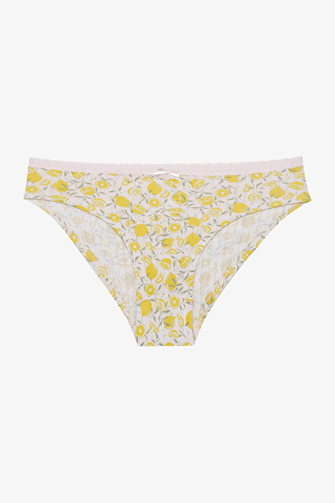 Lemon Tree 3lü Pointel Çok Renkli Hipster Külot - 3