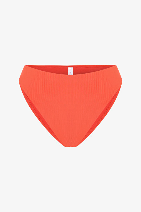 Praslin Minimal Kesim Kırmızı Hıgh Leg Bikini Altı - 5