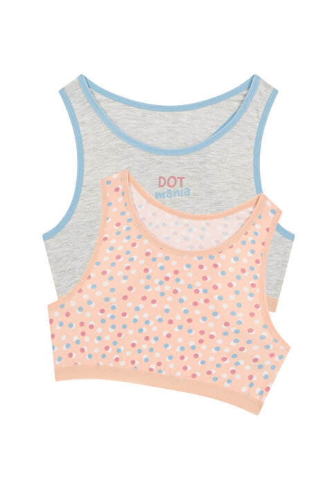 Çok Renkli Teen Dot Mania 2li Spor Atlet - 3