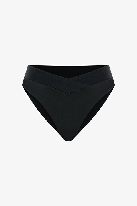 Siyah V Kesimli Bikini Altı - 5