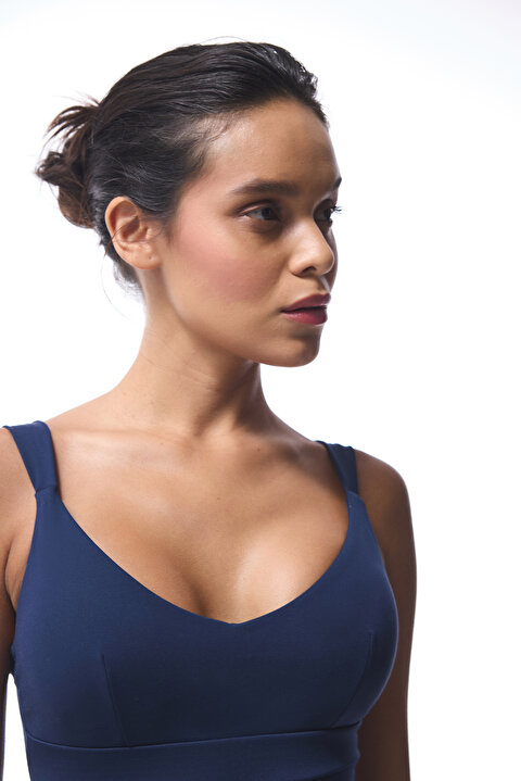 Rayne Navy Corset Suit - 6