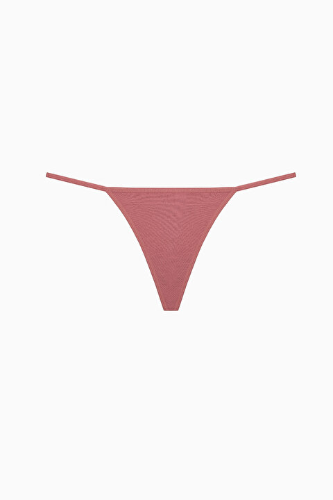 Snake Pamuklu 3lü Çok Renkli String Külot - 7