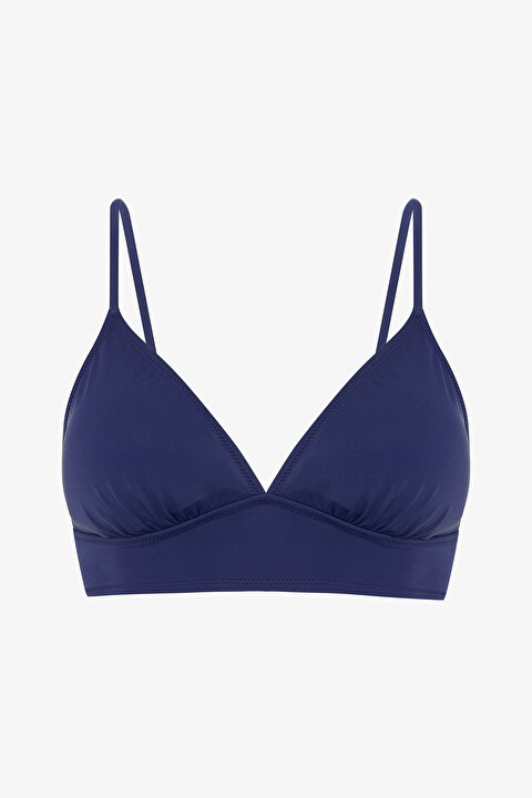 Lacivert Bralet Bikini Üstü - 5