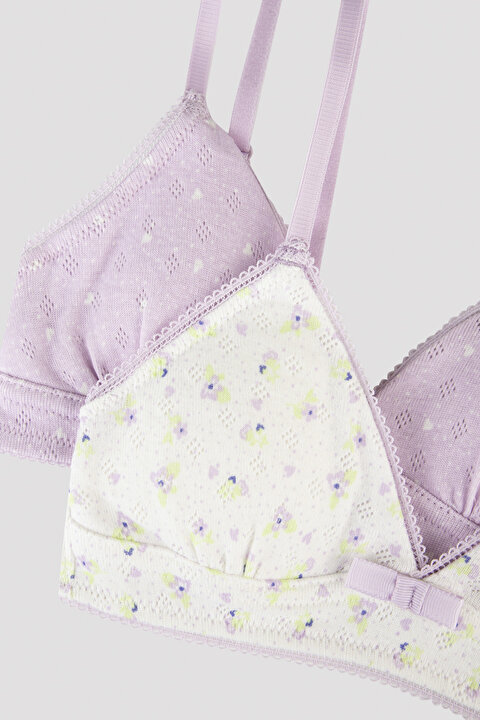 My First Bra Retro Floral 2in1 Bra - 4