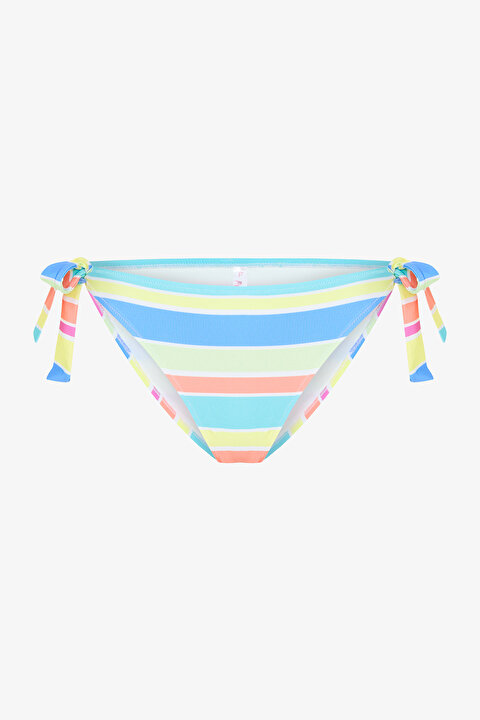 Donna Çizgili Brazilian Bikini Altı - 5