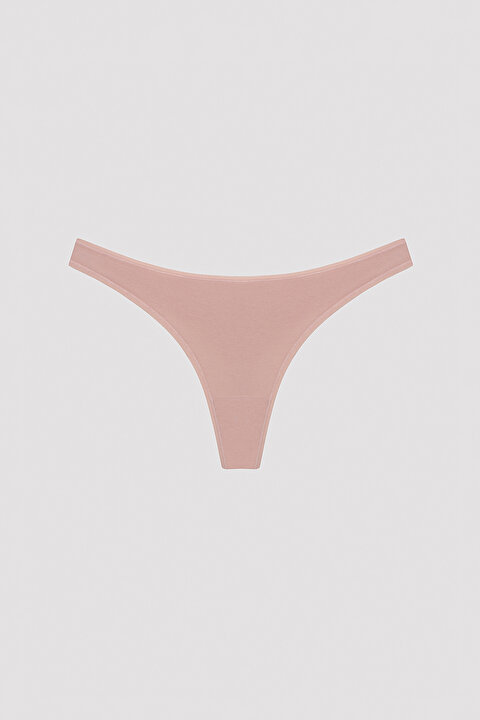 Earth Tones Çok Renkli 5li Tanga Külot - 5