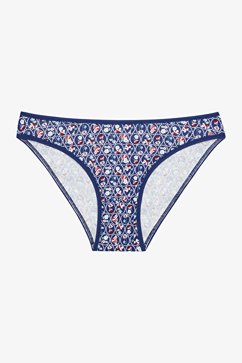 Antique Garden Floral Normal Waist 5in1 Briefs - 4