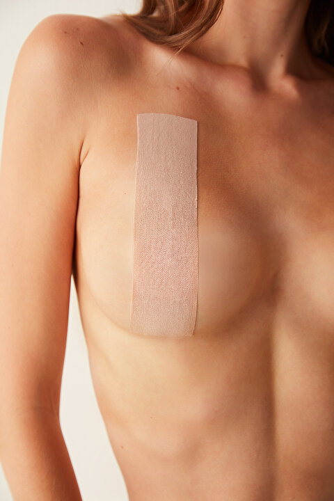 Dekoltemiz Bej Göğüs Bandı - 4
