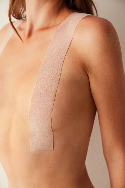 Dekoltemiz Bej Göğüs Bandı - 7