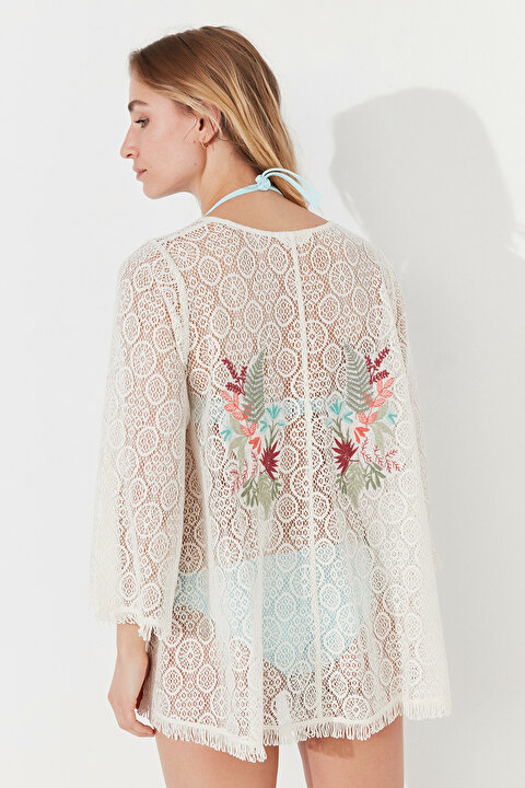 Tropic Back Kimono - 4