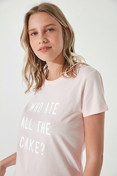 Slogan Cake Pantolon Takımı - 4