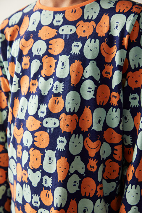 Boys Hug Monster CK LS 2 Pack Pyjama Set - 5