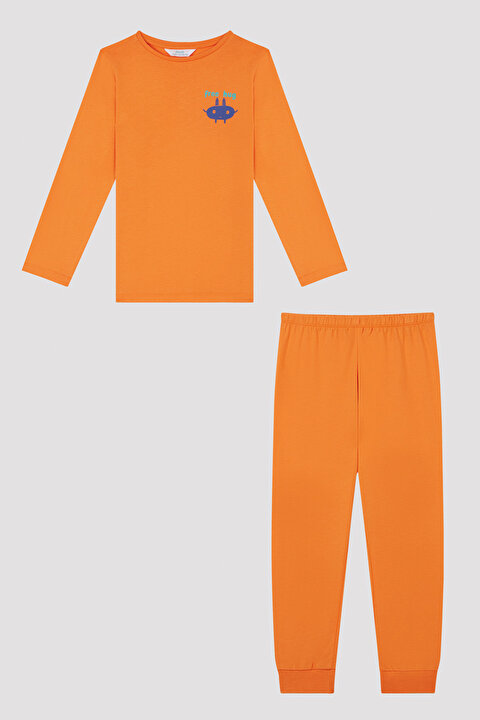Boys Hug Monster CK LS 2 Pack Pyjama Set - 9