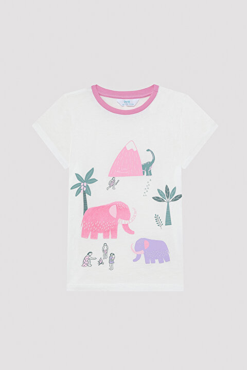 Girls Mammoth 2in1 PJ Set - 6