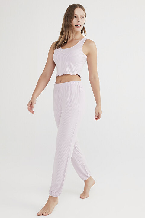 Lilac Love Crop Atlet - 3