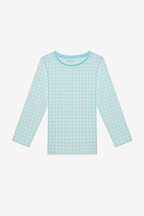 Kız Çocuk Bow 2li Çok Renkli Pamuklu Pijama Takımı - 3