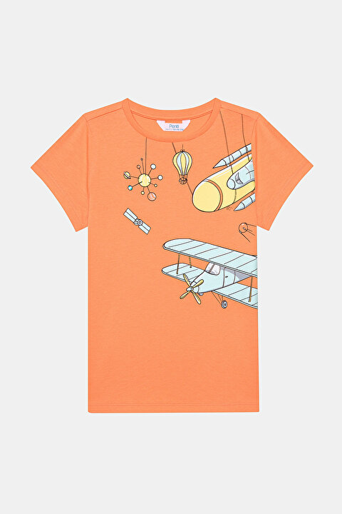 Erkek Çocuk Technology Museum Pamuklu Çok Renkli 2li Pijama Takımı - 6