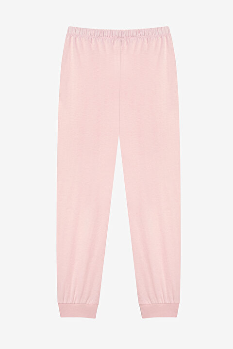 Pamuklu Kız Çocuk Mushroom 2li Çok Renkli Pijama Takımı - 7