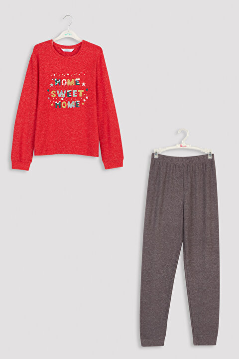 Teen Sweet Home 2li Pijama Takımı - 6