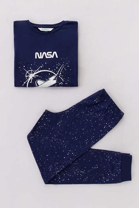 Erkek Çocuk Nasa 2li Pijama Takımı - 6