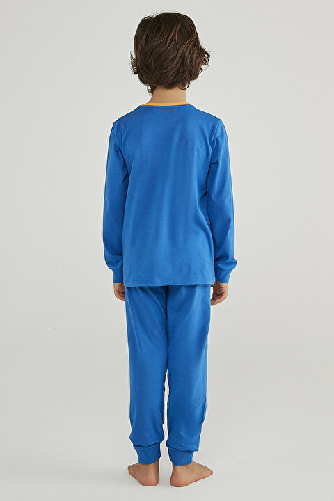 Boys Cute Dog 4Lü Pijama Takımı - 3