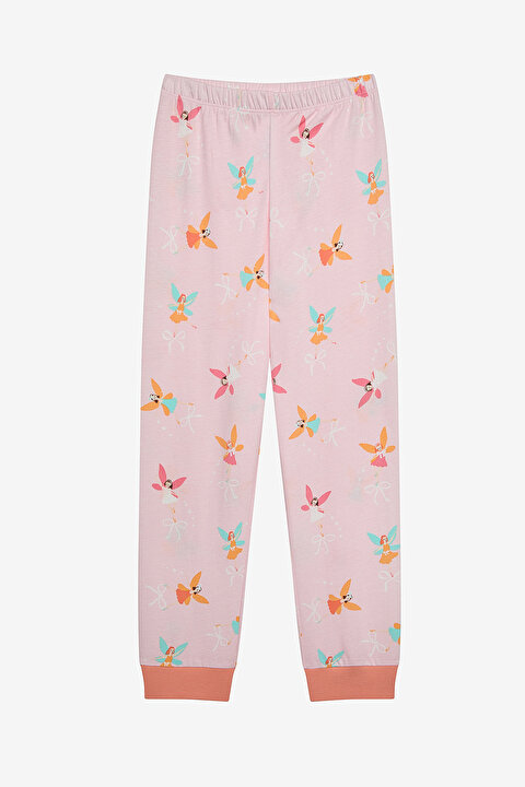 Girls Put On Ribbon 2in1 Multi Colour PJ Set - 4