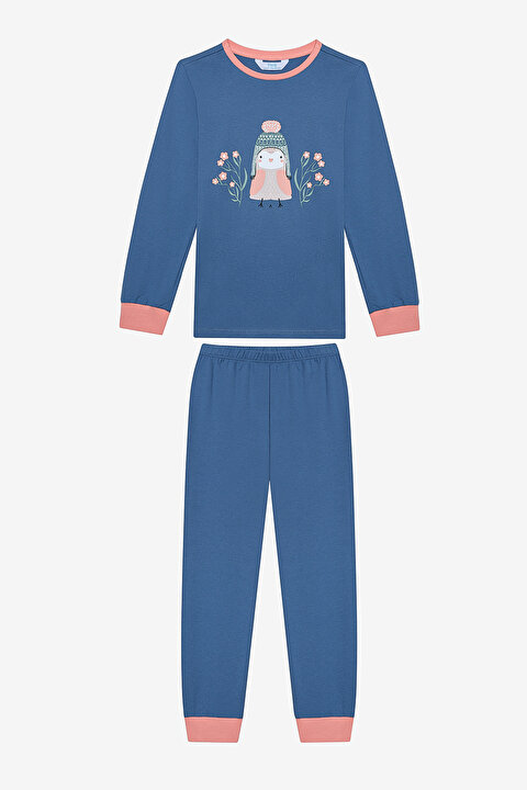 Girls Woodland 2in1 Multi Colour PJ Set - 5