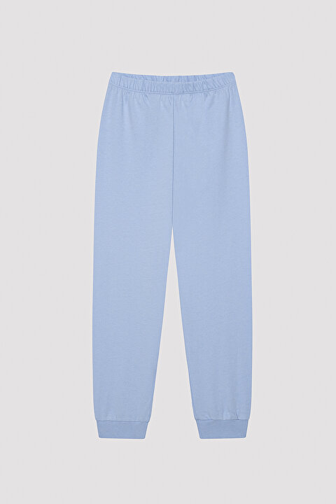 Erkek Çocuk Stripe Çok Renkli Pamuklu 2li Pijama Takımı - 7