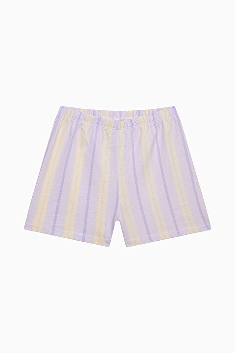 Kız Çocuk Local Çok Renkli Pamuklu 2li Pijama Takımı - 3