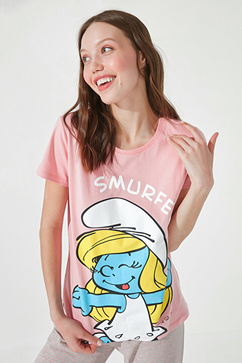 Lic Smurfette Pantolon Takımı - 3