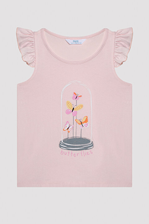 Girls Butterfly 2in1 PJ Set - 3