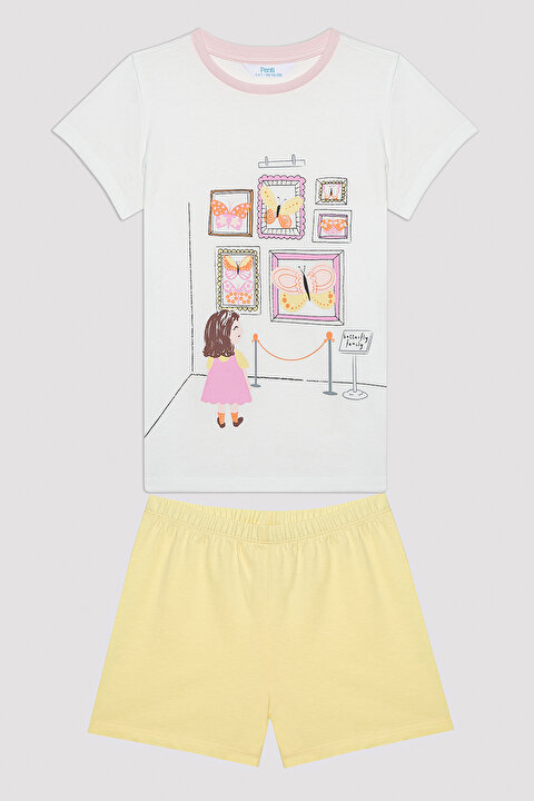 Girls Butterfly 2in1 PJ Set - 5