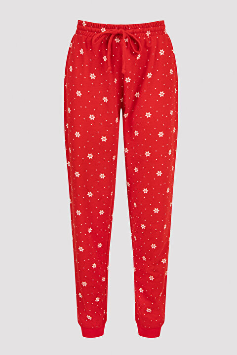 Snow Flakes Pantolon Pijama Altı - 5