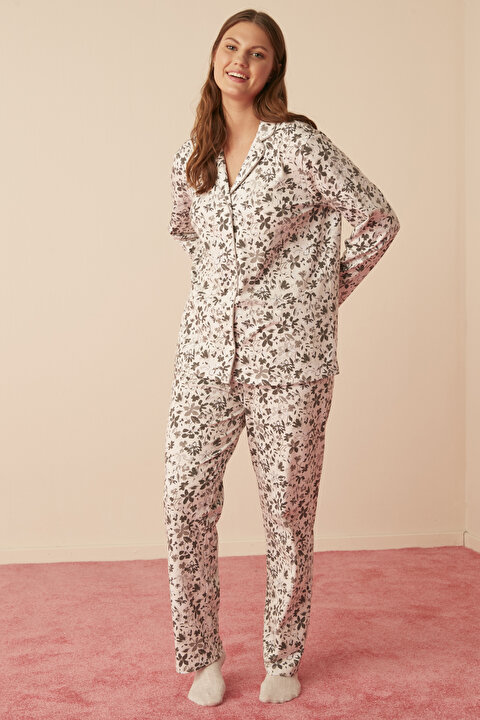 Morning Garden Gömlek Pantolon Takımı - 3