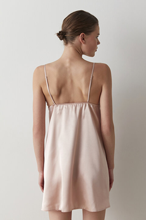 Bridal Pink Glamorous Elbise - 3