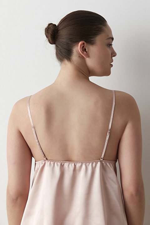 Bridal Pink Glamorous Elbise - 5