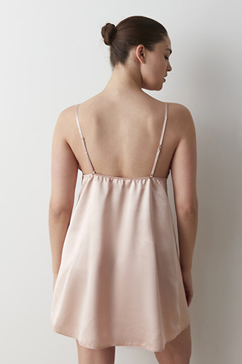 Bridal Pink Glamorous Elbise - 6