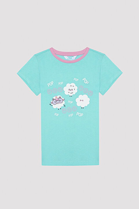 Girls Popcorn 2in1 PJ Set - 6