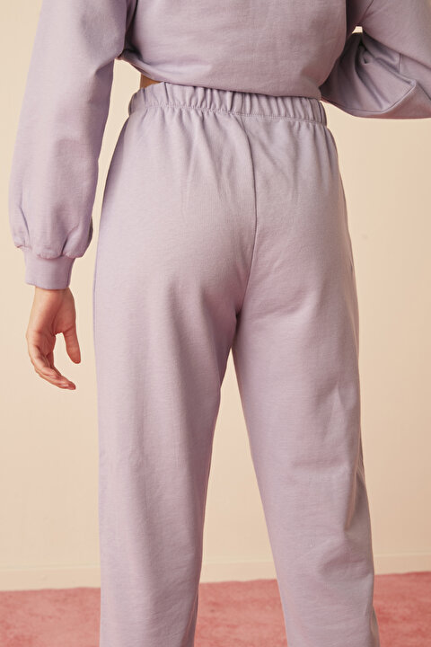 Lilac Cuff Pantolon - 3