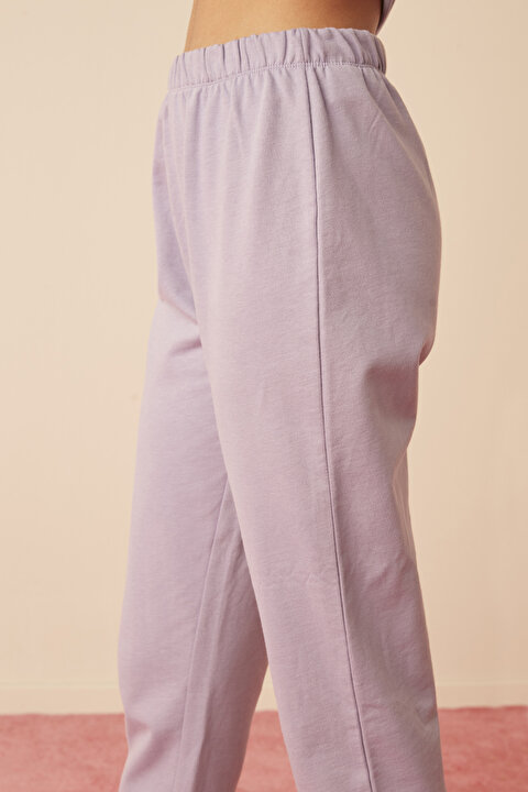 Lilac Cuff Pantolon - 4