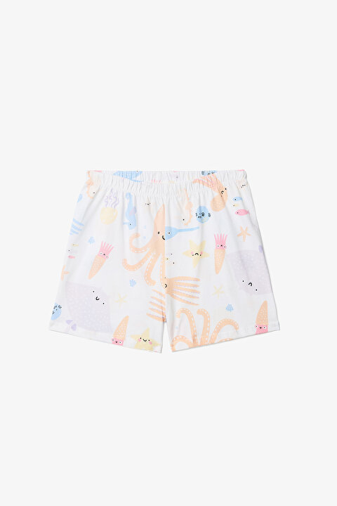 Kız Çocuk Underwater Pamuklu 2li Pijama Takımı - 7