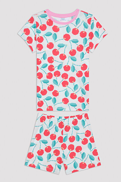 Girls Cherry 2in1 PJ Set - 5