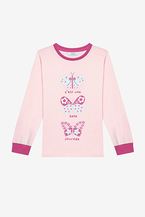 Girls Le Monde 2li Multi Colour PJ Set - 3