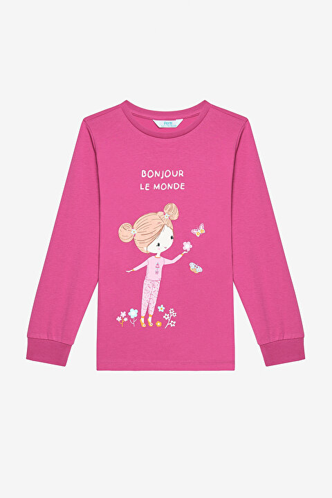 Girls Le Monde 2li Multi Colour PJ Set - 6