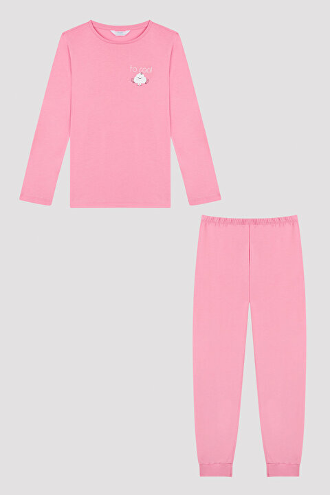 Girls Pinky Monster CK LS 2 Pack Pyjama Set PNWTH1U223SK-MIX