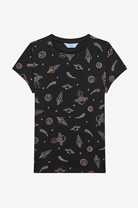 Boys Bubble 2in1 Multi Colour PJ Set - 6