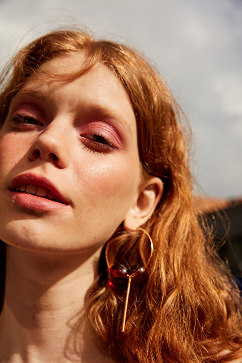 Bel Gold Color Earrings Set - 4