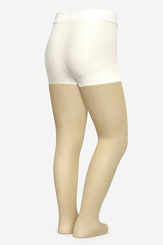 Pretty Diamond Beyaz Külotlu Çorap - 4